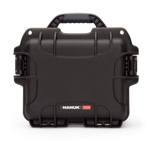 Nanuk 908 Waterproof Hard Case with Foam Insert - Black