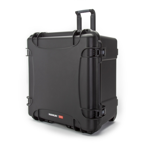 Nanuk 970 Waterproof Hard Case with Wheels and Foam Insert - Black