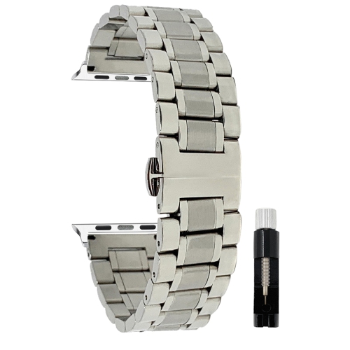 Bracelet de montre de remplacement en acier inoxydable pour Apple Watch 38mm / 40mm, Série 6 5 4 3 2 1