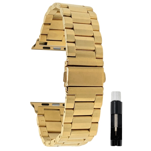 BANDINI  Stainless Steel Metal Replacement Watch Strap for Apple Watch Band 38MM / 40Mm, Series 6 5 4 3 2 1 - / In Gold
