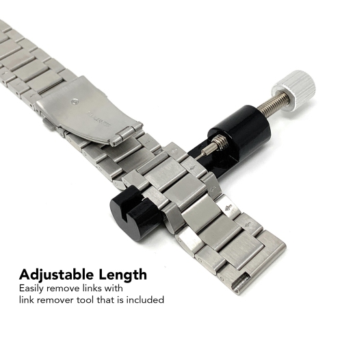 Bandini Stainless Steel Metal Replacement Watch Strap for Apple Watch Band 38mm / 40mm, Series 6 5 4 3 2 1 - Gold / Gold