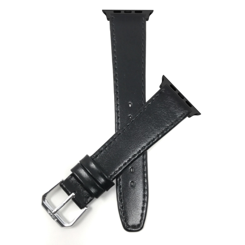 Bracelet en cuir de rechange très long de Bandini pour Apple Watch Band 42&nbsp;mm (Series 11/10)/41&nbsp;mm/40&nbsp;mm/38&nbsp;mm, Series 11 10 9 8