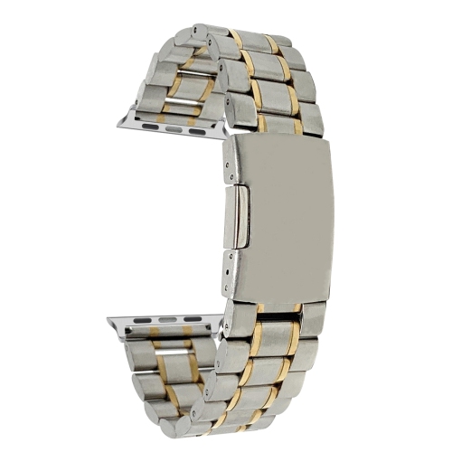 BANDINI  Stainless Steel Metal Watch Strap for Apple Watch Band 38MM / 40Mm, Series 6 5 4 3 2 1, Silver / / Silver In Gold