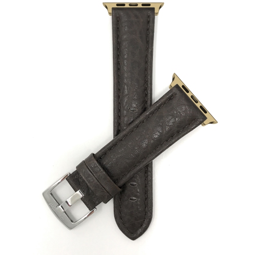 Bandini Extra Long Leather Watch Strap for Apple Watch Band 46mm / 49mm / 45mm / 44mm / 42mm (Series 3), Series 11 10 9 8 7 6 5 SE, Ultra 3 2 1,