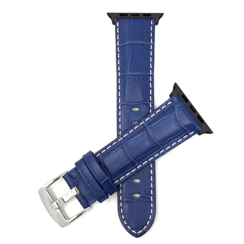BANDINI  Leather Replacement Watch Strap for Apple Watch Band 46Mm/49Mm/45Mm/44Mm/42MM (Series 3), Series 12 11 10 9 8 7 6 5 Se, Ultra 3 2 1