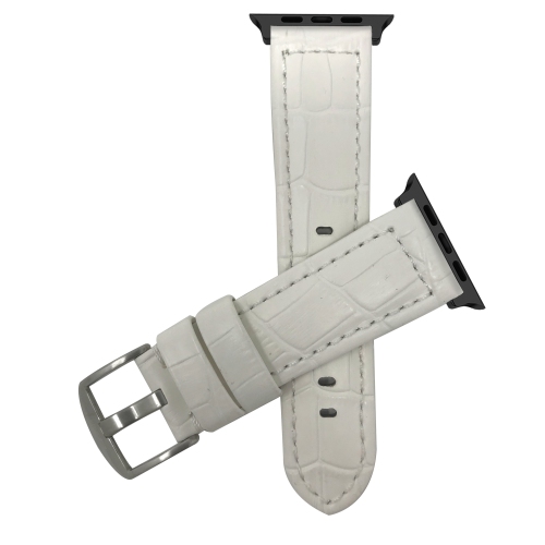 BANDINI  Leather Replacement Watch Strap for Apple Watch Band 46MM / 49MM / 45MM / 44MM / 42MM (Series 3) Series 11 10 9 8 7 6 5 Se, Ultra 3 2 1