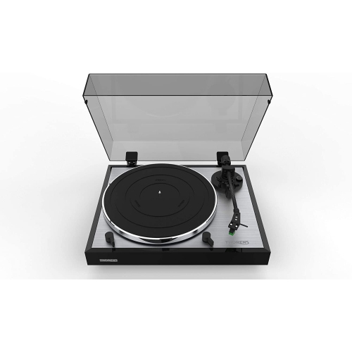 Thorens TD402, 2-Speed, Direct Drive Turntable,with Auto Start, Auto Stop and Switchable Phono Preamp,(High Gloss Black)