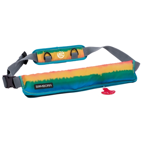 Bombora 16oz Inflatable Belt Pack - Rasta