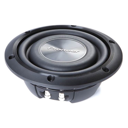 NEW 8" Pioneer Shallow Depth Subwoofer Speaker Box Bass System.Behind Truck Seat 