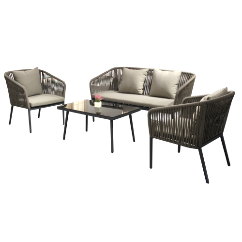 Patio21 4 Piece Tampa Bay Lounge Set Outdoor Seating Best Canada - Outdoor Furniture Tampa Area