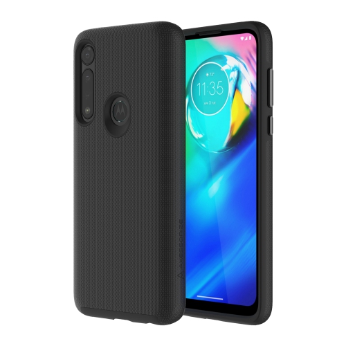 Axessorize PROTech Dual-layered case is an anti-shock case with raised lips and military-grade durability for Motorola Moto G Power | Black