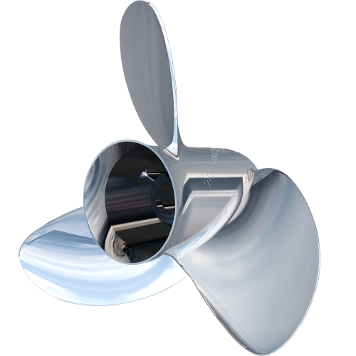 TURNING POINT  Express Mach3 Os Left Hand Stainless Steel Propeller - Os-1617-L - 15.6" X 17" - 3-Blade
