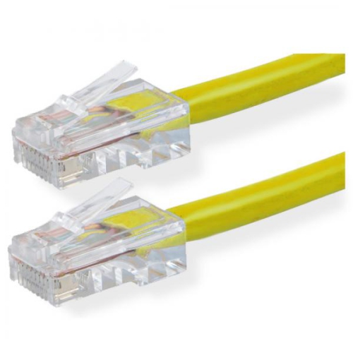 TECHCRAFT  7' Cat6 Utp Network Cable Economy No Boot In Yellow