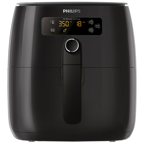 Philips Avance Twin TurboStar Digital Air Fryer - 4.1L - Black