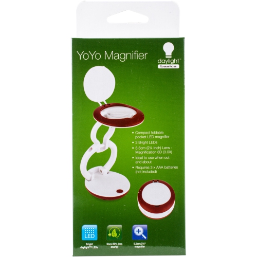 daylight yoyo led magnifier