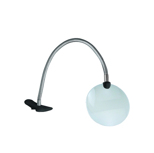 DAYLIGHT COMPANY  Flexi-Lens On Clamp, 18\\\ Gooseneck