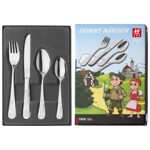 Zwilling J A Henckels TWIN? Grimms 4-Piece Children's Flatware Set 7010-210
