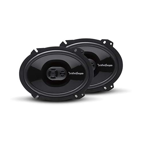 Image 1 de 6.. Rockford Fosgate Punch P1683 6 x 8-Inches Full Range 3-Way Speakers
