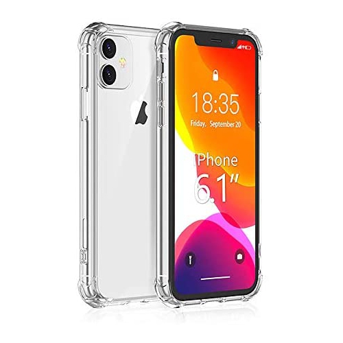 VBEST  Iphone 11 Clear Case, Bumper Case for Iphone 11, Thin And Durable Crystal Shockproof Protective Cover