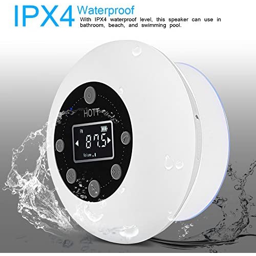 water powered bluetooth shower speaker