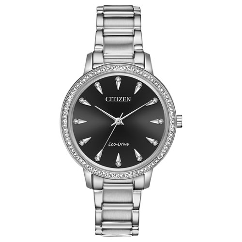 Citizen silhouette crystal women's watch sale