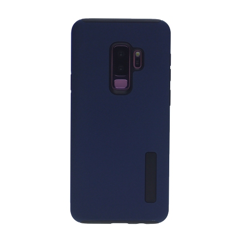 TopSave Matt Surface PC+TPU Dual Layer Armor Case For Samsung S9 Plus, Navy Blue