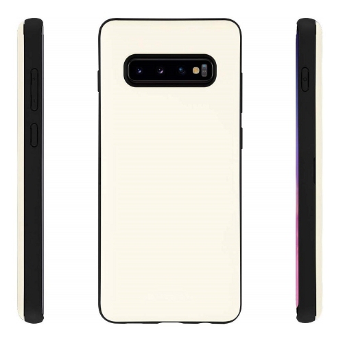 Goospery Magnet Door Bumper Armor Case For Samsung S10e, White