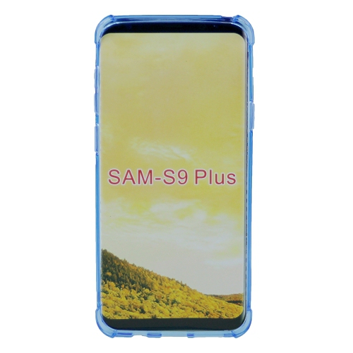 TopSave Soft TPU Case, w/Extra Corner Protection For Samsung S9 Plus, Blue