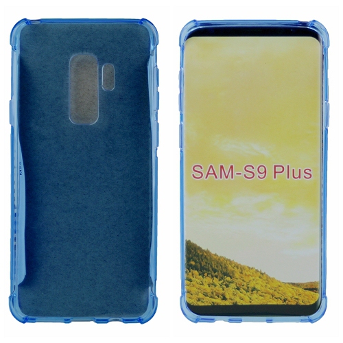 TopSave Soft TPU Case, w/Extra Corner Protection For Samsung S9 Plus, Blue
