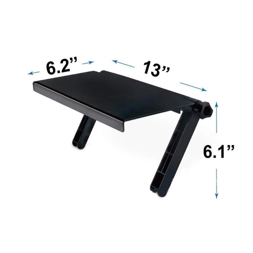 axGear Monitor TV Top Rack Accessory Set-top Box Holder Bracket Shelf for Storage