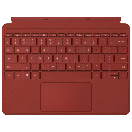 Microsoft Surface Go Type Cover for Surface Go 2/Go - Poppy Red - French