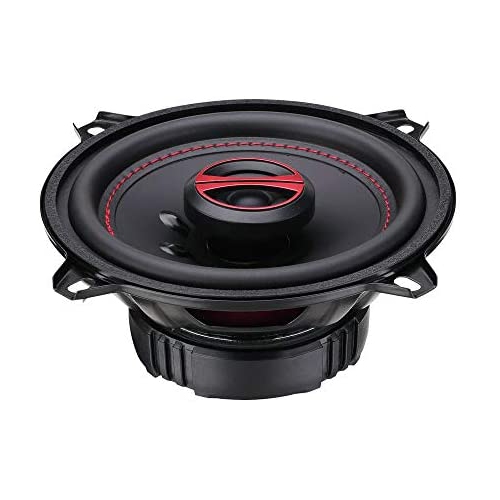 DS18 GEN-X5.25 5.25" 135 Watts 2-Way Coaxial Speakers with Mesh Grills 4-Ohms - Sold As A Pair of 2