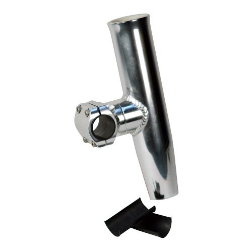 C.E. Smith Adjustable Mid Mount Rod Holder Aluminum 1.66 or 1-1/2 w/Sleeve Hex Key [53772]