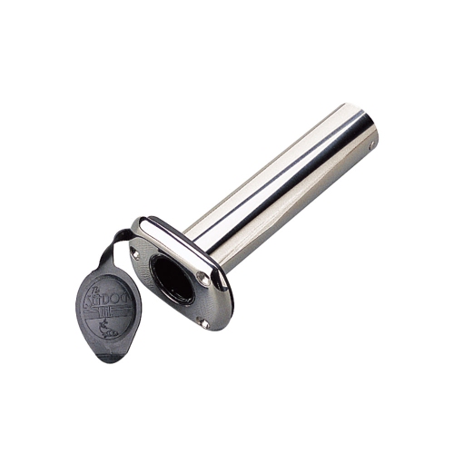 SEA-DOG  Stainless Steel Flush Mount Rod Holder W/cap - 90°