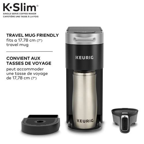 Cafetière pour une tasse K-Slim de Keurig - Noir