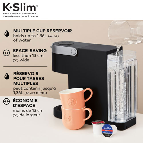 Cafetière pour une tasse K-Slim de Keurig - Noir