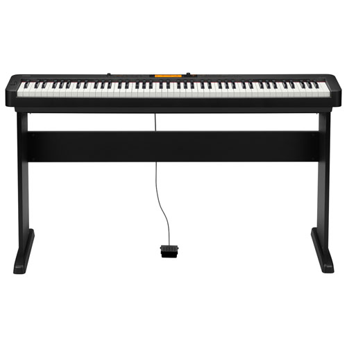 Casio CDP-S350 88-Key Weighted Hammer Action Digital Piano with Stand - Black
