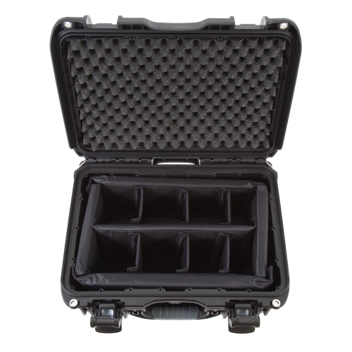 Nanuk 918 Waterproof Hard Carrying Case with Padded Dividers - Black