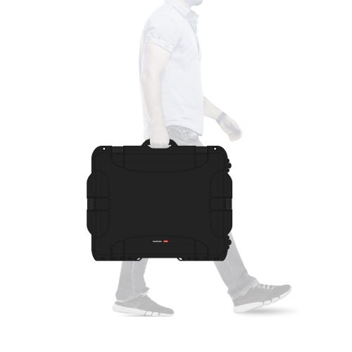Étui rigide étanche 960 de Nanuk avec roulettes vides - Noir