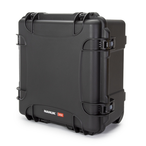 Nanuk 968 Waterproof Hard Case with Wheels Empty - Black
