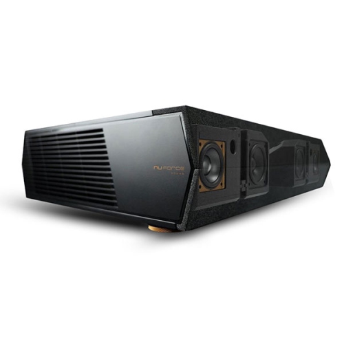 Elunevision Aurora 8K Ultra Short Throw NanoEdge Screen with Optoma CinemaX Pro 4K UST Projector