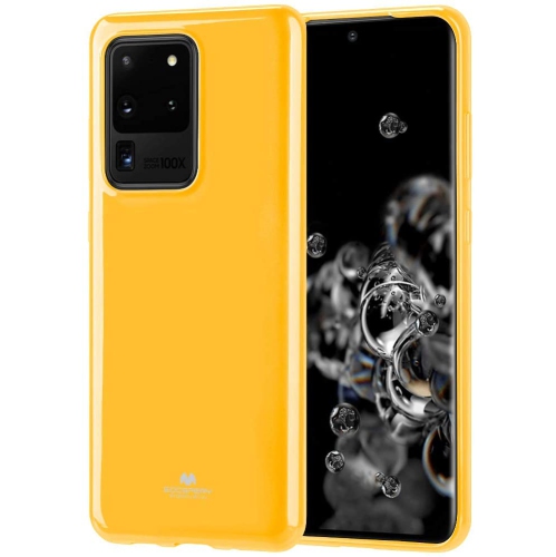 GOOSPERY  Jelly Case for Samsung S20 Ultra In Yellow