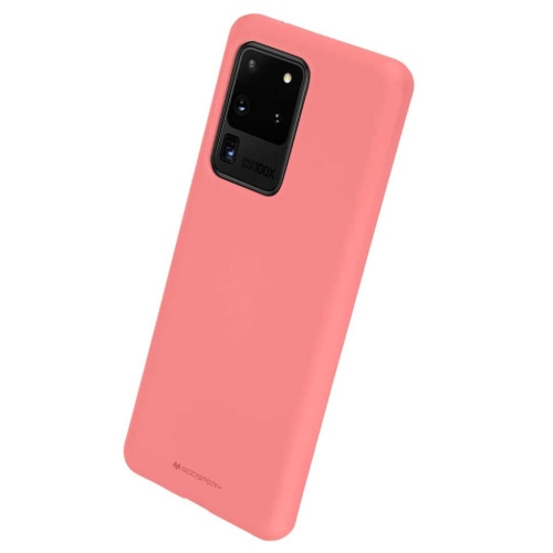 Final Sale! TopSave Goospery Soft Feeling Soft Silicone Case For Samsung S20 Plus, Pink