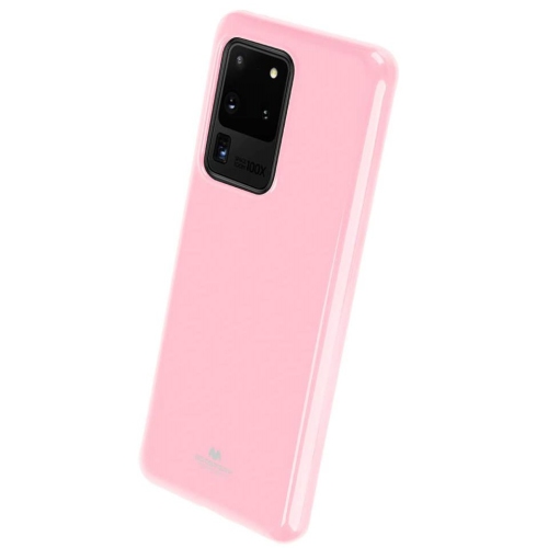 Goospery Jelly Case For Samsung S20 Plus, Baby Pink
