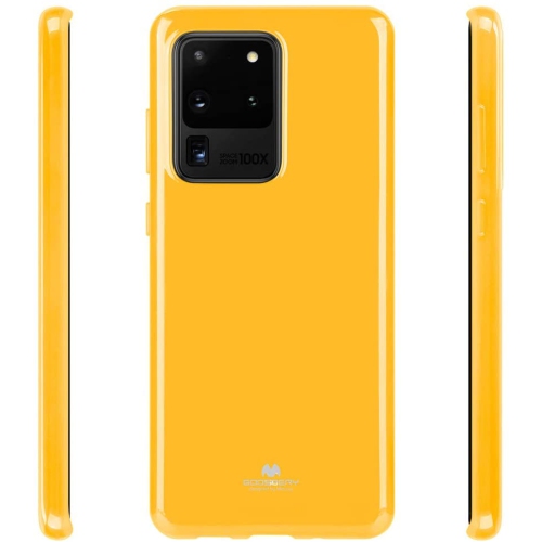 Goospery Jelly Case For Samsung S20 Plus, Yellow