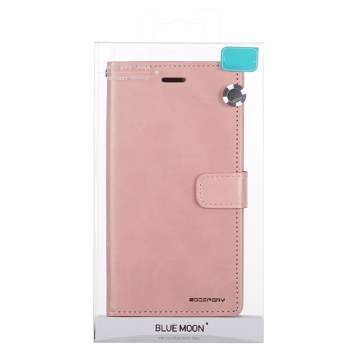 TopSave Goospery Bluemoon Diary Case For Samsung S20 Plus, Rose Gold