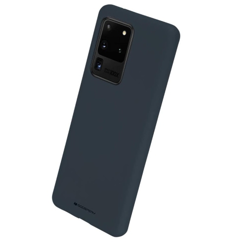 Final Sale! TopSave Goospery Soft Feeling Soft Silicone Case For Samsung S20 Plus, Navy Blue