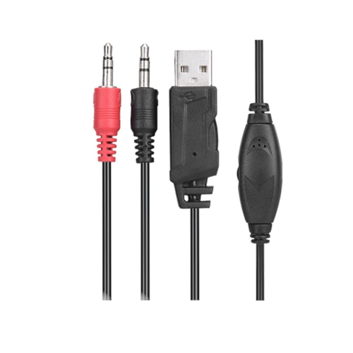 Xtrike Me HP-311 - Stereo Gaming Headset, Wired with Microphone and Remote Control, Black