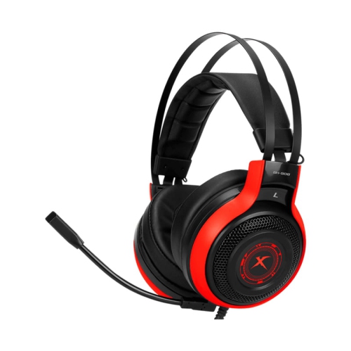 Xtrike Me GH-908 - 7.1 Surround Gaming Headset, Wired with Microphone, Red