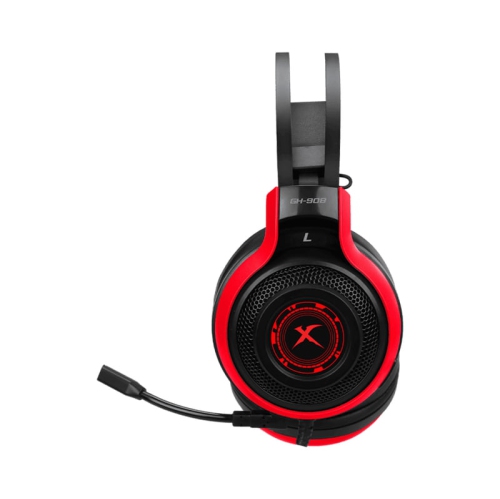 Xtrike Me GH-908 - 7.1 Surround Gaming Headset, Wired with Microphone, Red